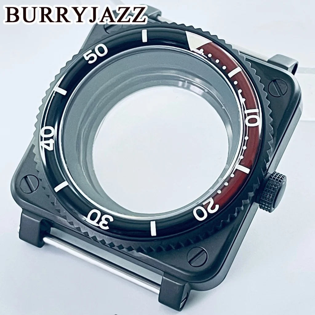 

Корпус для часов SKX007 квадратной формы 42 мм, совместимый с механизмами NH35, NH36, 7S26, 4R, Seiko SKX007, для пилотов, замена корпуса для мужских часов.