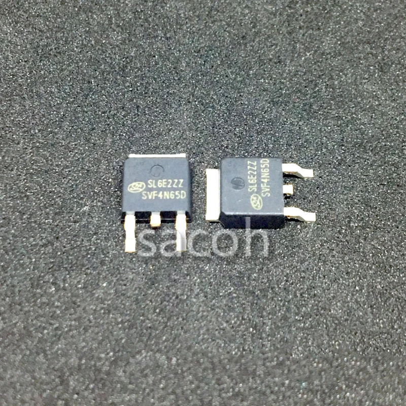 

New Original 10Pcs/Lot SVF4N65D SVF4N65DTR SVF4N65 OR SVF4N65M OR SVF4N65F SVF4N65CAMJ SVF4N65CAK TO-252 650V 4A Power MOSFET