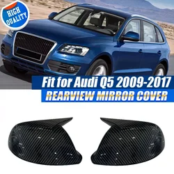For Audi Q5 SQ5 8R 2009-2017 Q7 4L Facelift 2010-2015 side Wing Rear View Rearview Mirror Cover Case Caps Car Accessorie