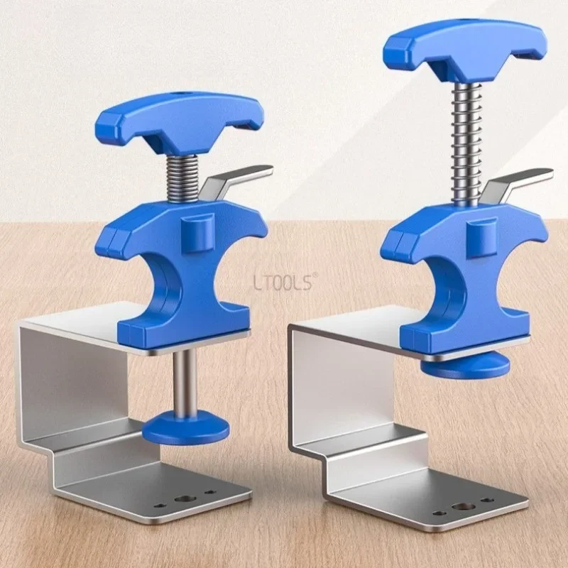 Quick Press and Release Drawer Panel Fixing Clip Drawer Front Installation Clamp Furniture Quick Mounting Auxiliary Fixed Jig