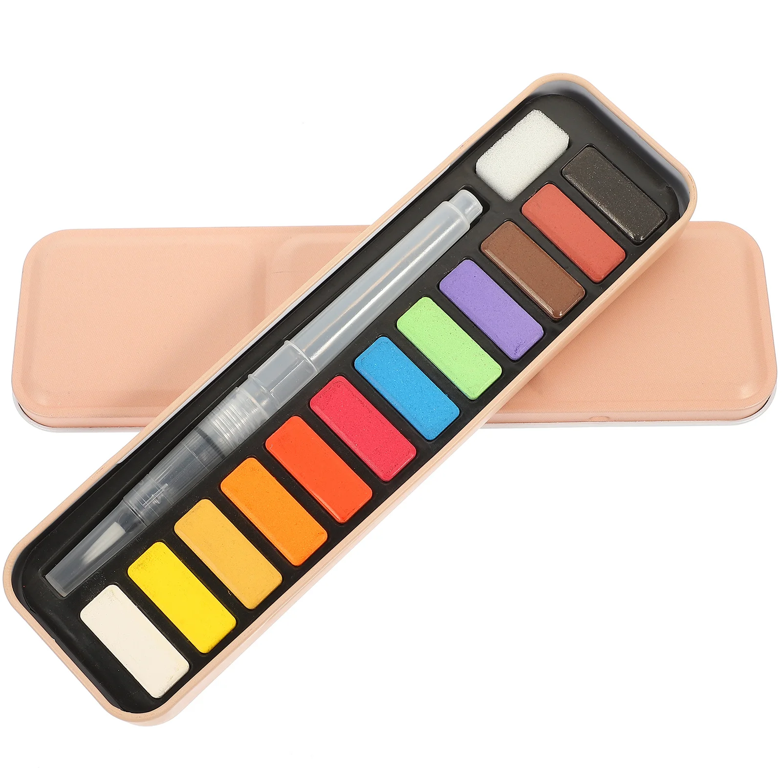 

Professional Solid Watercolor Paint Set Premium Safe Non-Fading Pigment Kit DIY Painting Supplies Graffiti Art Tools