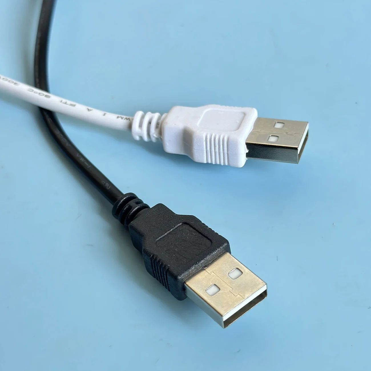 28cm USB Switch Cable With ON/OFF Button Male to Female USB Extension Cable Black Or White Color