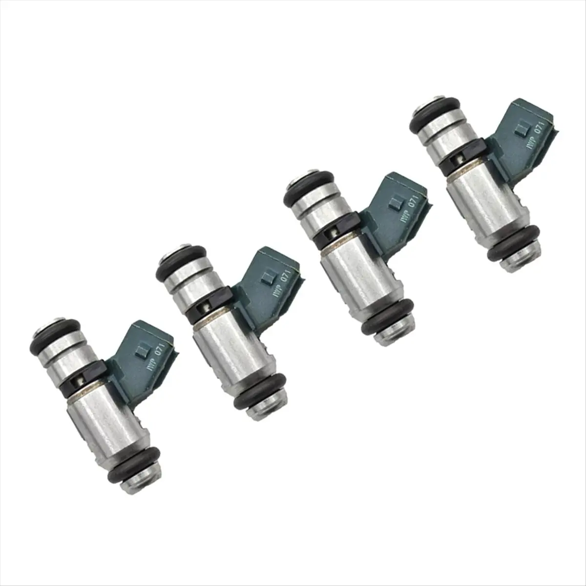 #96A Automotive Parts & Accessories,4Pcs Car Fuel Injector IWP071, IWP-071 for Mercedes-Benz A190 A210 (Silver)