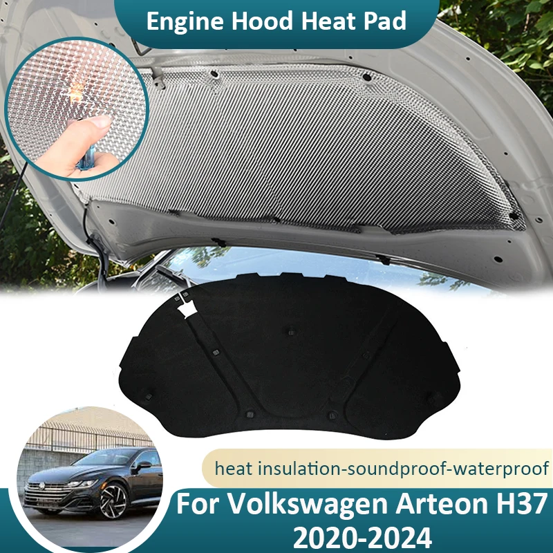 

Front Hood Engine For Volkswagen vw Passat CC 2009 2010 2011 2012 2013 2014 2015 2016 2017 Sound Insulation Flame Retardant Car