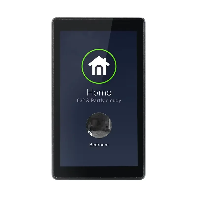 5-Inch Smart Home Controls Alexa Voice Remote Touch Screen Android Operated Electric Powered POE WiFi IPS Aluminum Alloy