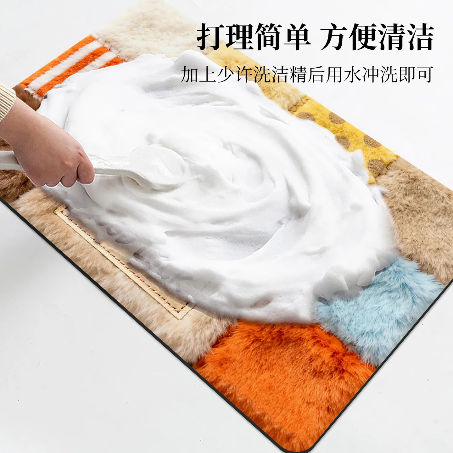 American Dopamine Diatom Mud Toilet Non-slip Bathroom Floor Kitchen Mat Home Door Mat Water-absorbing Quick-drying Foot Mat