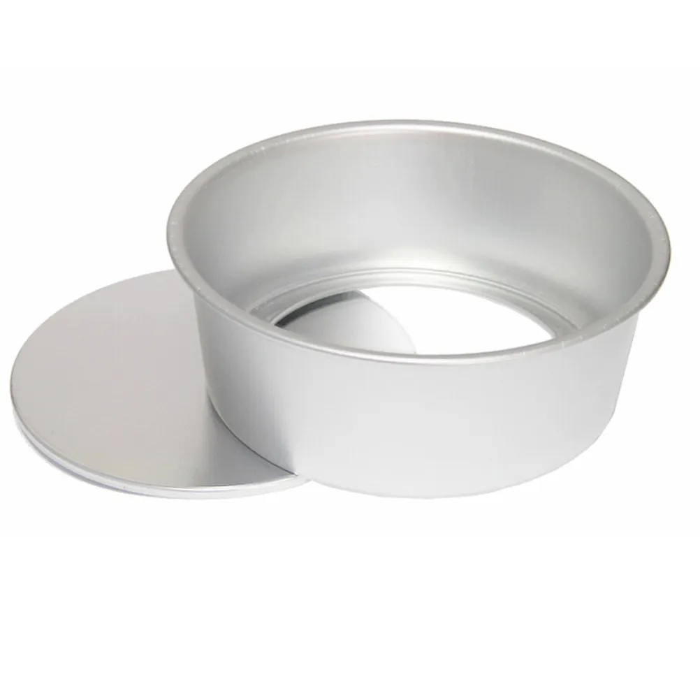 10 Inch Round Baking Pan Removable Bottom Non-Stick Anodized Aluminum Alloy Cake Mold for Layer Cakes Cheesecakes