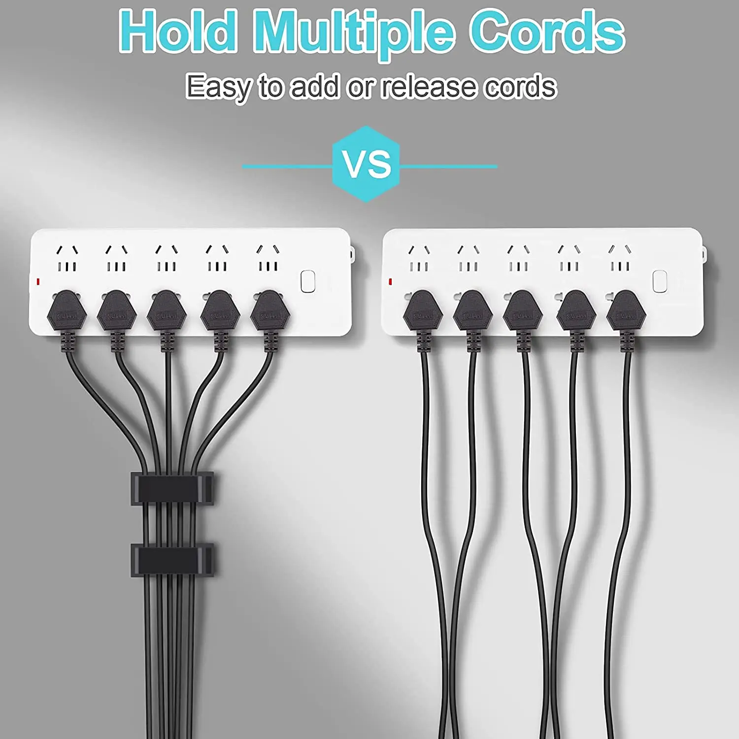 Cable Clips Organizer Drop Wire Holder Cord Management Self-Adhesive Cable Manager Fixed Clamp Wire Winder For Home Office Car