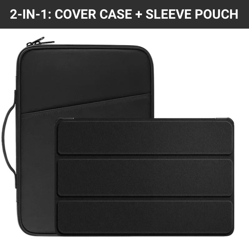 2-IN-1 لجهاز Lenovo Tab TB311FU (2025) 10.1 بوصة حافظة ذكية للكمبيوتر اللوحي Funda + حقيبة محمولة #1