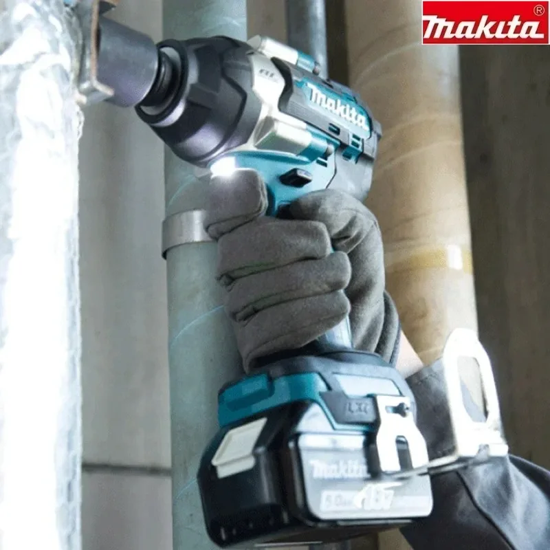 

✅Makita DTW700 Brushless Electric Wrench High Torque 18V Cordless Drill Screwdriver Rechargeable Electric Tools Torque Wrench