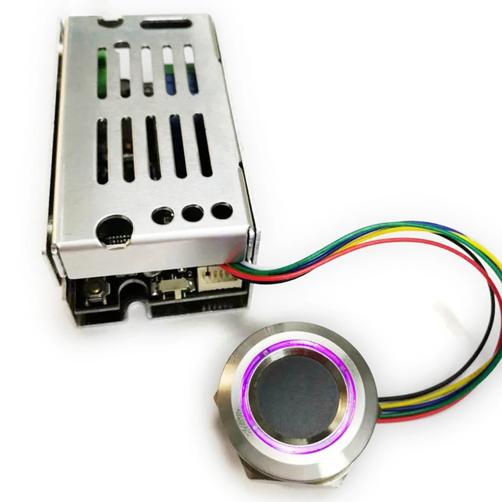 ABZZ-K215+R503 Normally Open Relay Self-Locking Fingerprint Control Board For Motorcycle Car Door Lock Access Control