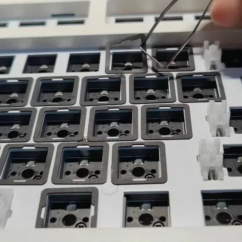 120Pcs Poron IXPE EVA Pad For Hot Swappable Mechanical Keyboard Switch Reduce Noise Keyboard Kits Mute Foam Pads Pad On Shaft
