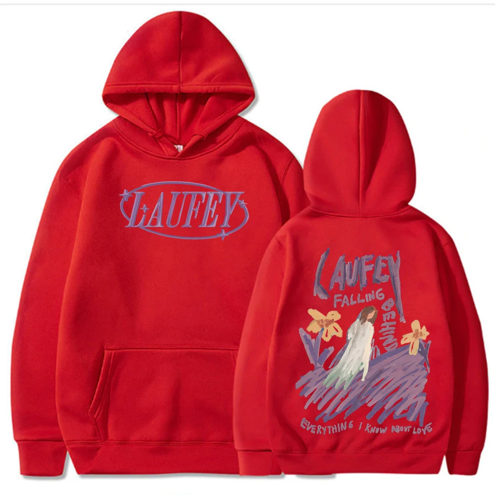 The Goddess Tour Merch 2024  Laufey Hoodie Everything I Know About Love The Bewitched Falling Behind Sweatshirts Sudaderas