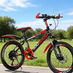 WolFAce 20/22//24/26Inch Speed Road Bike for Adults Front And Rear Disc Brake Suspension Bicycle Unisex Hard Frame Mountain Bike