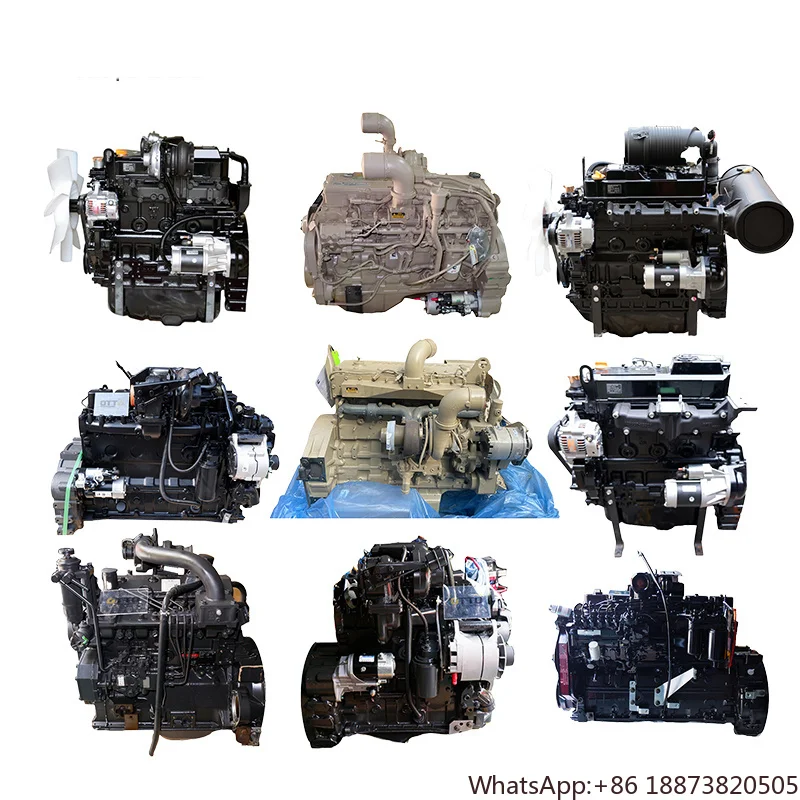 pc200-8 engine 6D107 6d14 s6d125-1 6d16 s6s 6d31 4d34 4d32 4d95l s4s engine complete