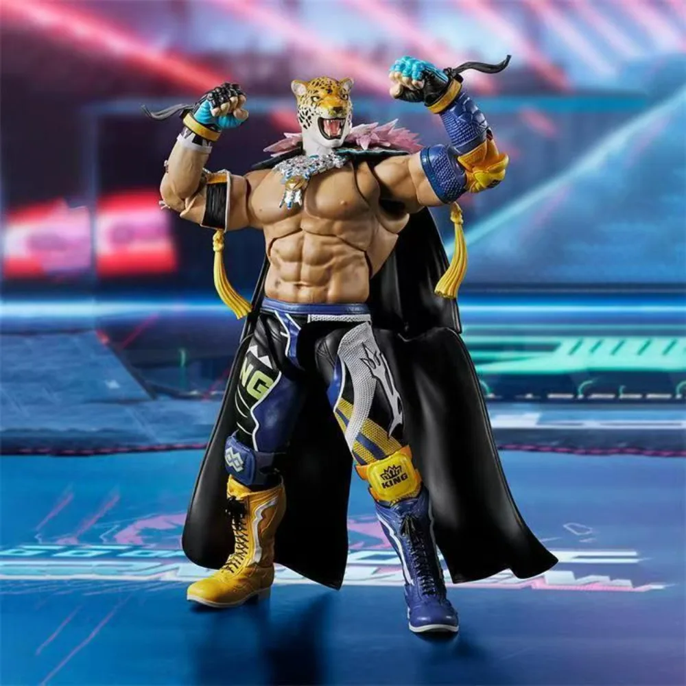 

BANDAI S.H.Figuarts SHF Tekken 8 KING 17CM Anime Action Figures Model Toys Collection Hoilday Doll Kids Gifts For Boys In Stock