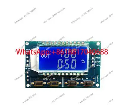 

DC brushless motor digital display governor PWM pulse frequency duty cycle adjustable module