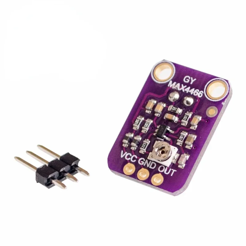MAX9814 Microphone AGC Amplifier Board Sound sensor Module Auto Gain Control Attack for Arduino MAX4466 PCB Board Diy Kit