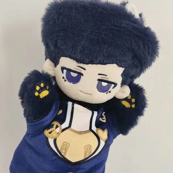 20cm JoJo's Bizarre Adventure Josuke Higashikata Giorno Giovanna Joseph Joestar desirable Anime Cartoon Plush Hand puppet Dolls