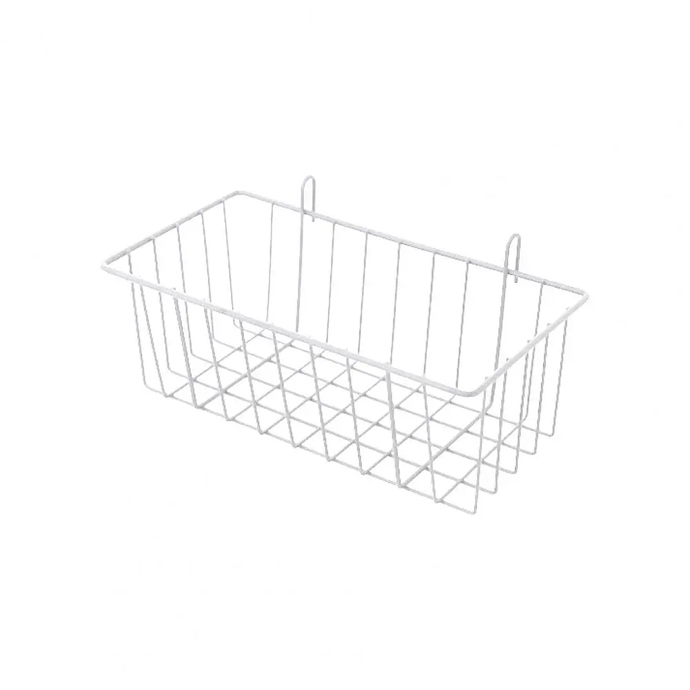 Wall Hanger- Grid Design Wall Mounted Storage Basket Home Decoration DIY Photo Wall Display Art Storage Box Basket for Bathroom