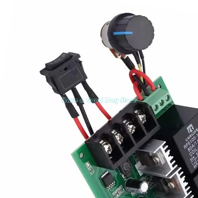 462D 2000W DC12V24V36V Motor Controller Board 10-50V 40A Output With Precise Speed Adjustment And Bidirectional Rotation