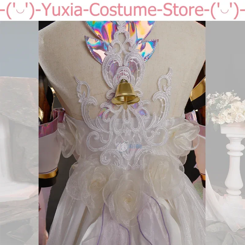 3D Game Honkai Impact 3 Cosplay Elysia HERRSCHER OF HUMAN:EGO Clothes Accessories Sets Girls Jumpsuit Dresses Anime Prop Costume