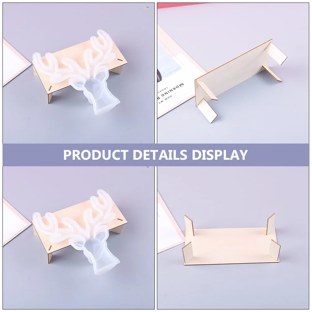 

Silicone Mold for Epoxy Resin Jewelry Making Antler Shape Deer Horn nament Craft Supplies Non Stick Easy Clean Christmas Decor