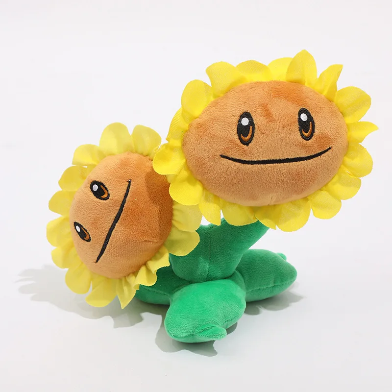 Plants vs Zombies Plush Toys 13-20cm PVZ Plants Peashooter SunFlower Plush Stuffed Toys Soft Toy Gifts for Children Kids