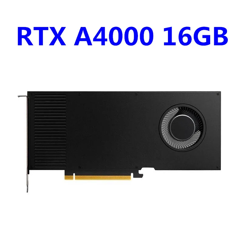 

Original RTX A4000 16GB Professional Graphics Graphics Card for Drawing Calculation CAD PS AI UG Rendering