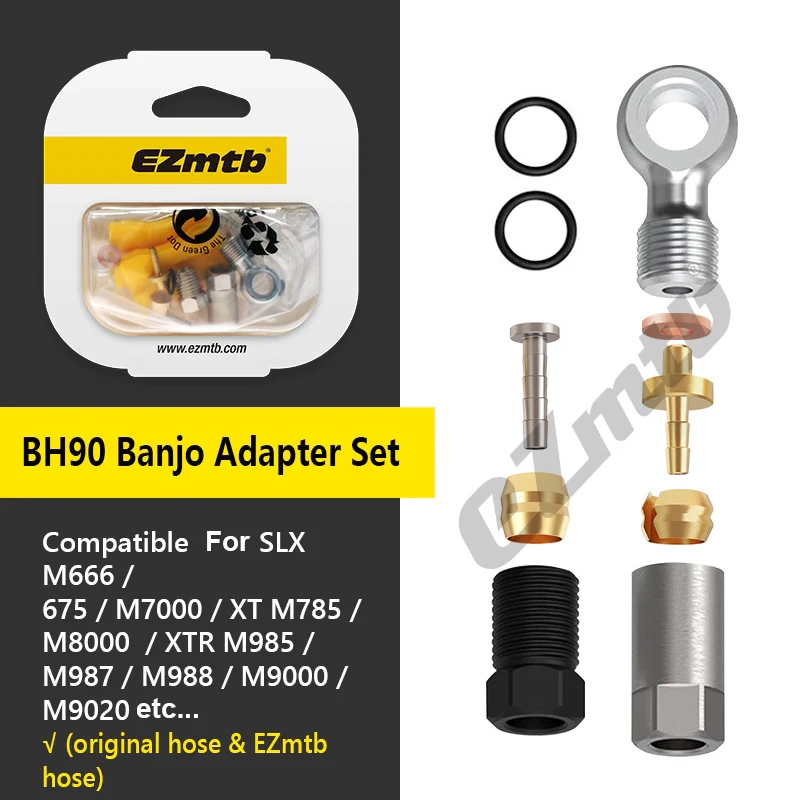 Ezmtb MTB Bike Hydraulische Schijfrem Connector voor Shimano BH90 BH59 SRAM MAGURA Avid FORMULE HAYES HOPE Fiets Remslang Kit