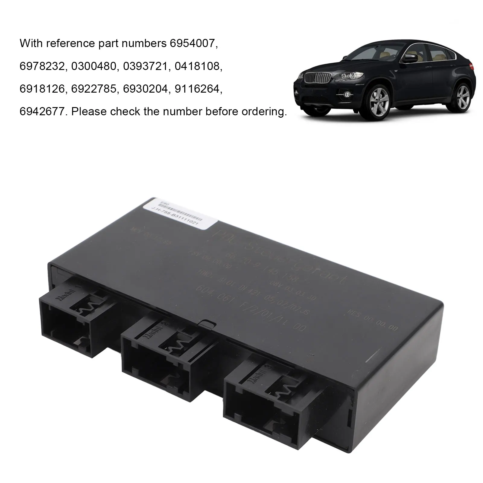 

Модуль управления расстоянием парковки, анти-АБС-чувствительный, стабильный, высокая производительность 66209145158 для 528i 535i Sedan E60N