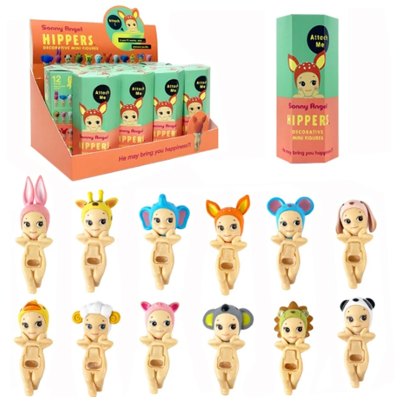 Sonny Angel Blind Box 20th Anniversary hippers looking back Fruit And Vegetable Anime Figures Ornaments Dolls Fans Christmas Gif