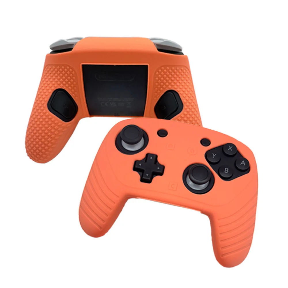

Silicone Protective Case for Switch2 pro Gamepad Drop Protection Simple Solid Color Design