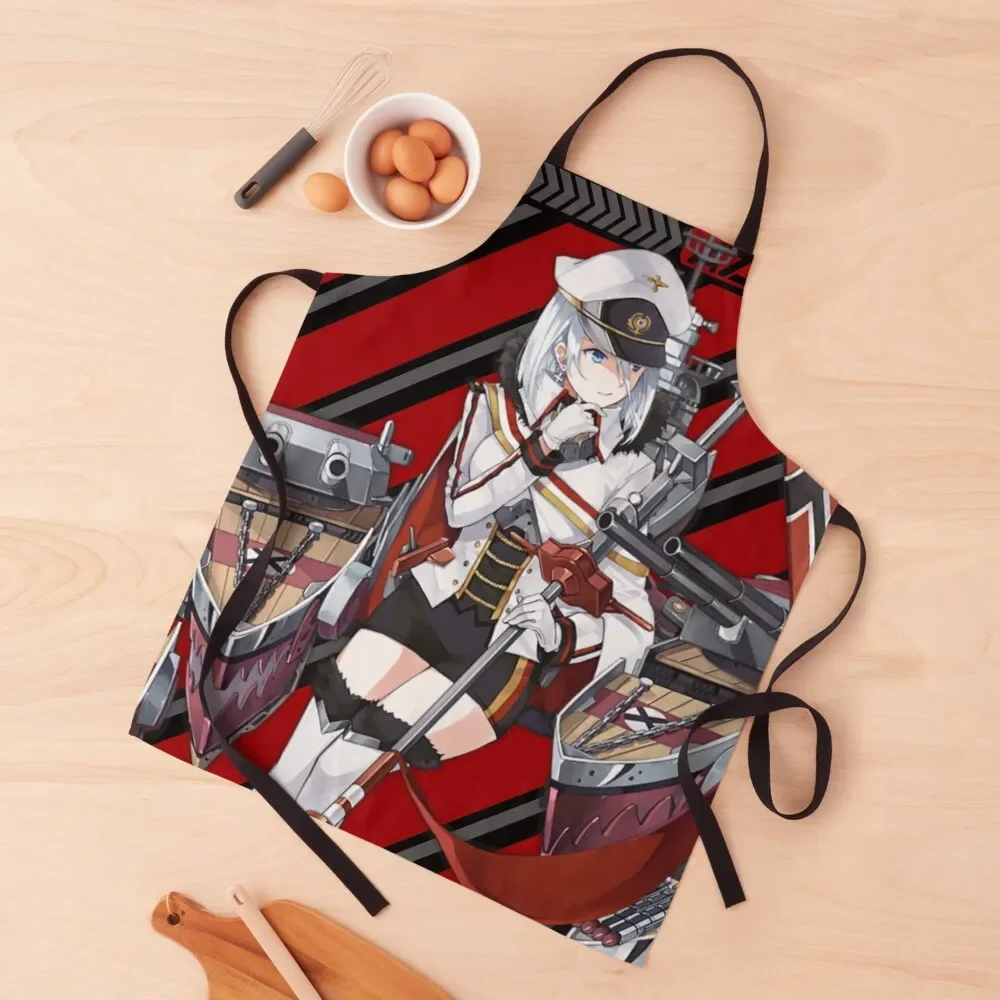 AZUR LANE TIRPITZ Apron Hairdressing Waiter Uniforms Apron