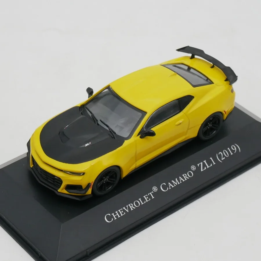 1:43 Scale Camaro ZL1 2019 Alloy Car Model Collection Ornaments