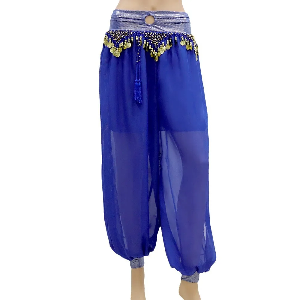 1 قطعة/الوحدة امرأة أزياء الشيفون الرقص الشرقي السراويل سيدة فانوس الرقص السراويل