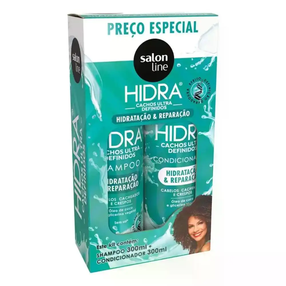 Ultra Defined Shampoo + Conditioner Kit Salon Line 200Ml