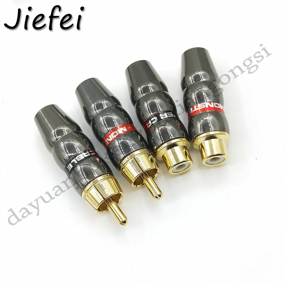 20-100pcs NEW high quality RCA Male /female socket Audio Female connector soldering