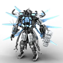 Titans trisomics monitor Vs Dark Gold Clock Man Titan Tv King 5.0 Skibidi Toilet Building Block For Kid Birthday Christmas Gift