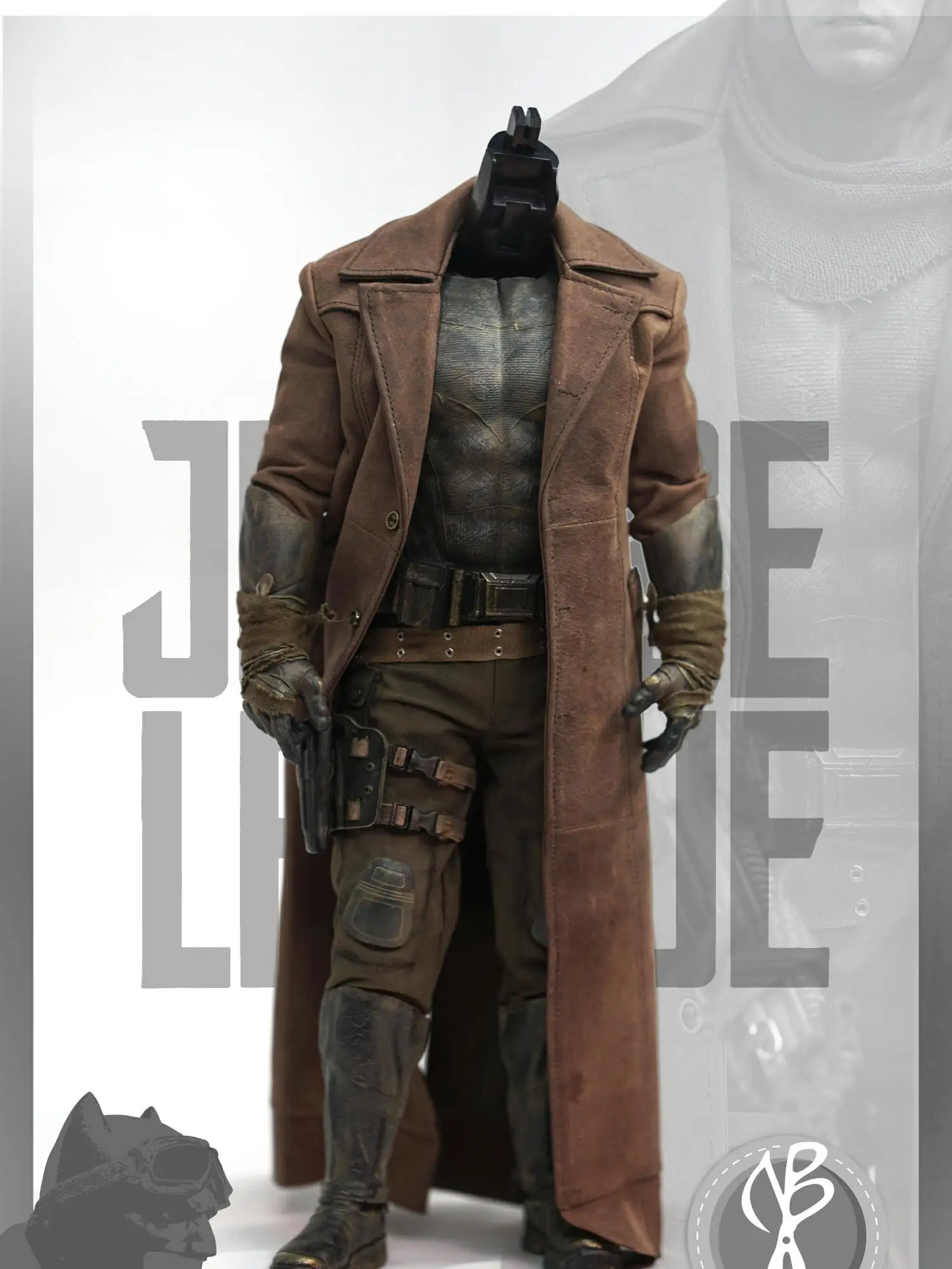 NBP 스튜디오 NB01 1/6 배트 히어로 코트 스카프 세트 벤 아플렉 의상 모델 12인치 액션 피규어 바디 취미 컬렉션용