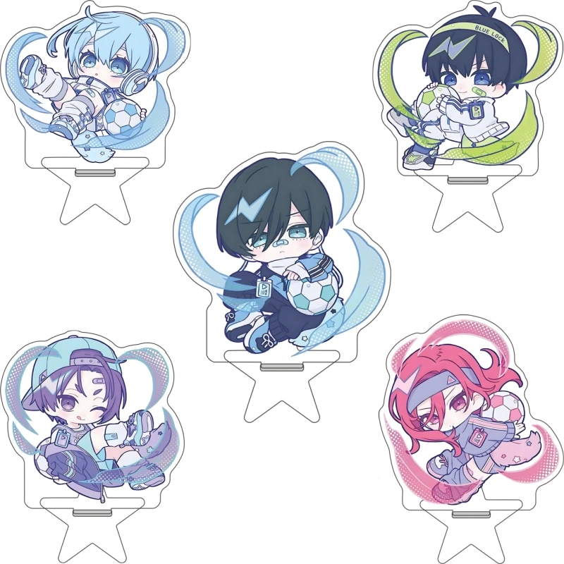 

Sports anime Blue Lock Season 2 Isagi Yoichi Chigiri Hyoma Niko Ikki Acrylic mini figure Stand Fans Festivals Gifts 10cm