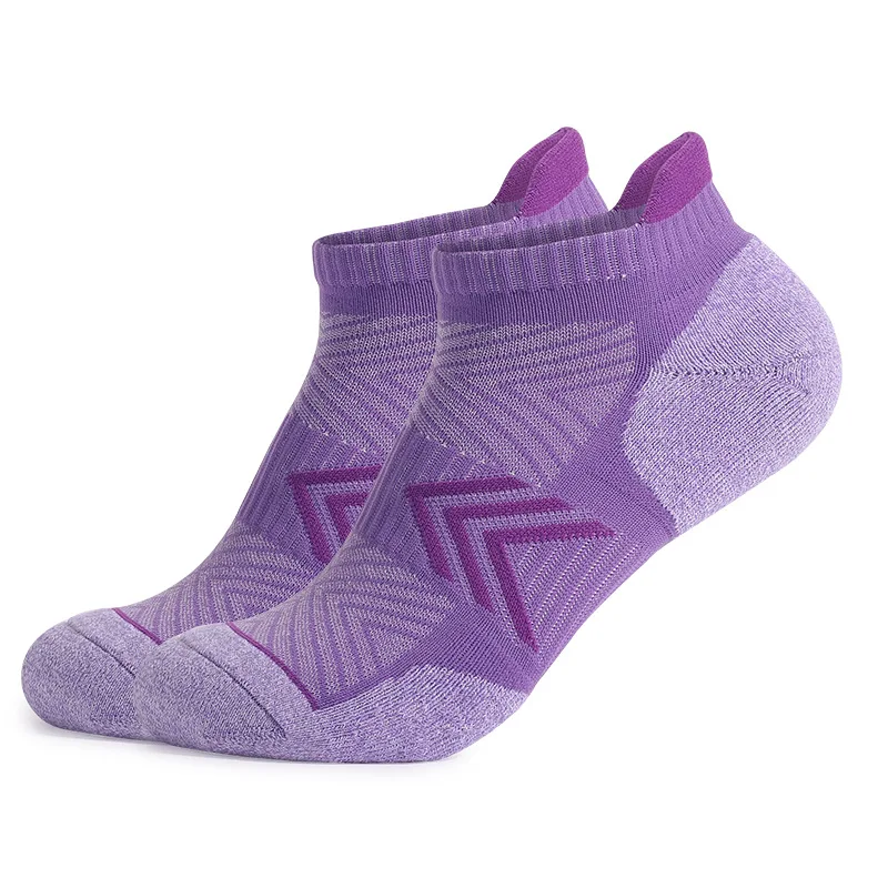 Frauen Laufschuhe Ankle Socken Gekämmte Baumwolle Atmungsaktiv Sport Wandern Cozy Low Cut Leistung Weichem Tab Socken