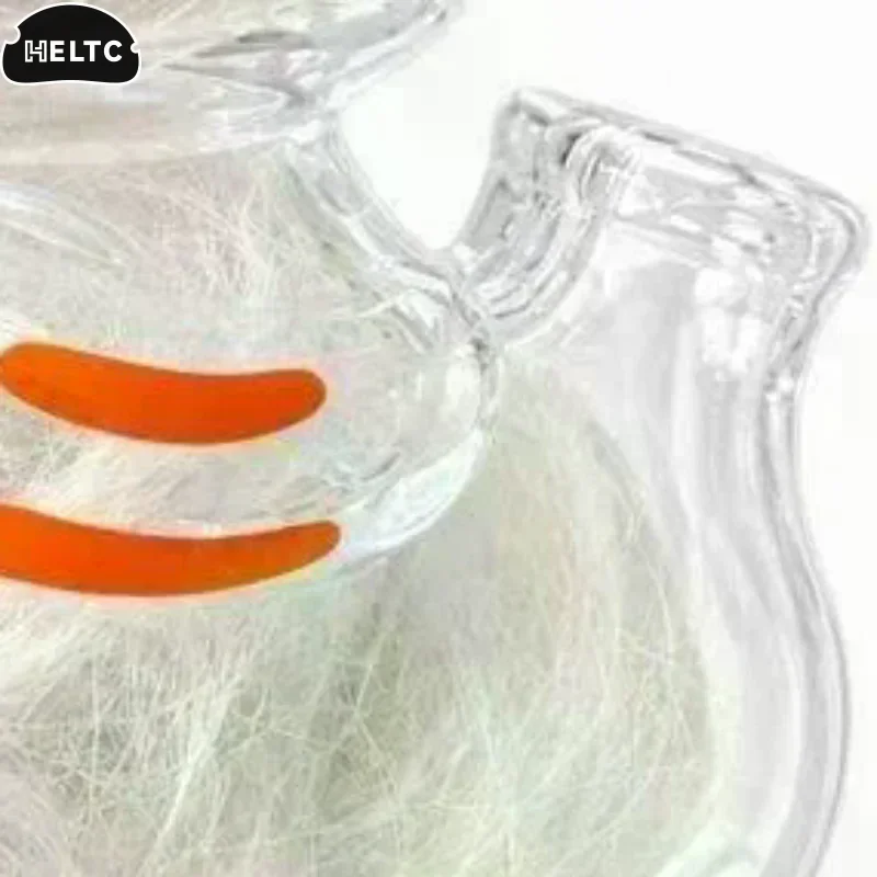 Pet Keepsake Organizer Cute Cat Shaped Clear PP Fridge Magnet With Pet Fur Storage Function For Home Kitchen Decor Cat Lovers
