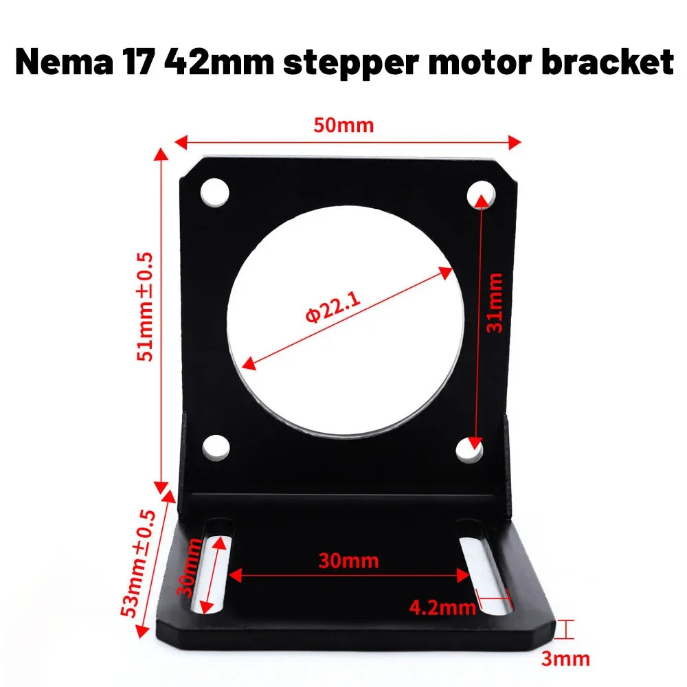 Motor Mount Bracket Universal Fixing Mounting Bracket For 750/755/775/795/895 DC Motors Nema 17 28/35/42 Stepper Motor
