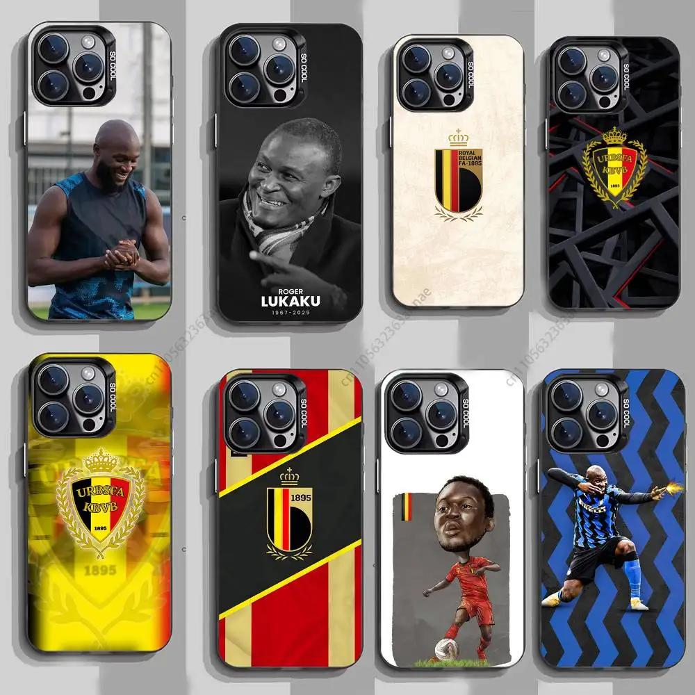 Belgium Football L-Lukaku-S phone Case for iPhone 17 11 12 Pro Max Plus Mini Air SE  16e 14 15 16 13 Soft Shell