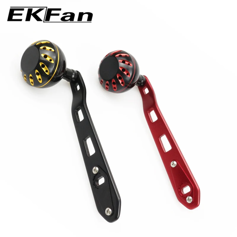 EKFan 135mm Aluminiumlegierung Baitcasting-Angelrollengriff für S/D/A 7*4/8*5mm Loch Big Game Rollengriff Köderrolle DIY-Teil – Detail 8