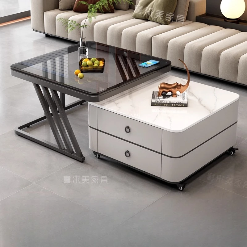 

Room Decor Beauty Coffee Table Luxury Professional Vintage Large Size Cute Side Table Accessories Meubles Ornaments Home Decor