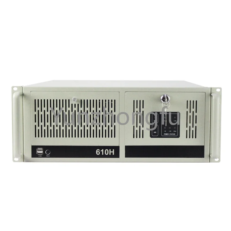 Rackmount 4u Server Case with 14 PCIE Slots Industrial Computer Case 4u Server Chassis 610H