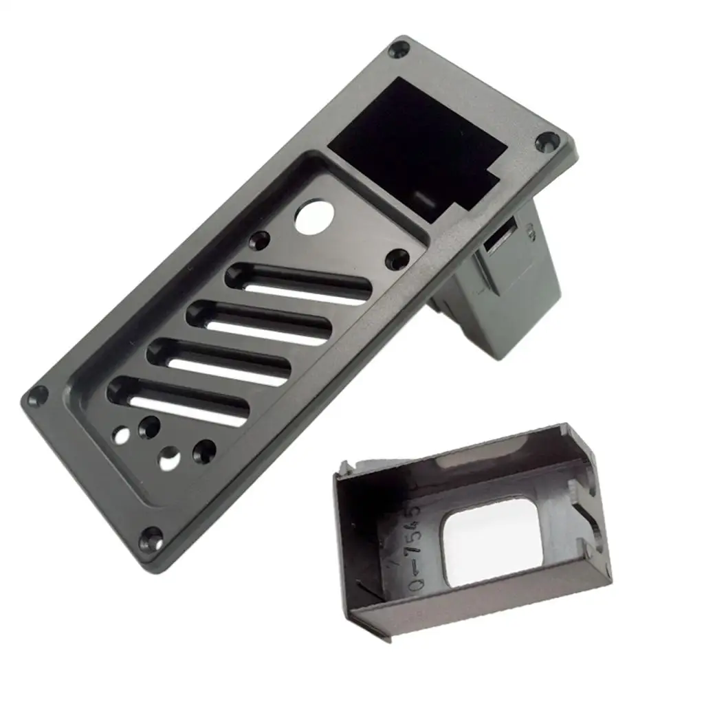Acoustic Guitar Preamp Piezo Pickup Cover Plastic Battery Case Compartment EQ Holder for Guitar Parts Installation