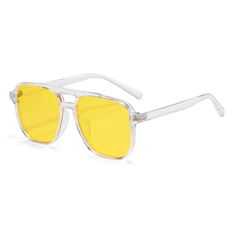 Cycling Classic Gradient Double Bridge Oval Sunglasses Women Fashion Candy Color Glasses Men Retro Eeyglasses UV400 Female